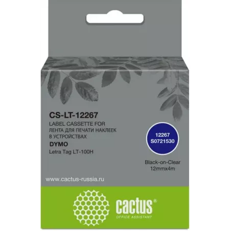 Купить картридж ленточный Cactus CS-LT-12267 в Москве, смотреть цены  в интернет-магазине goldbyte.ru