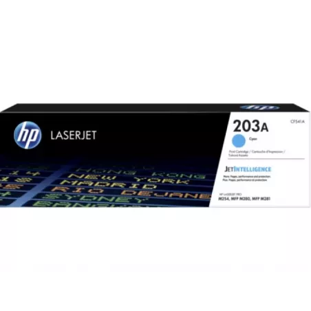 Купить картридж HP 203A в Москве, смотреть цены CF541A в интернет-магазине goldbyte.ru