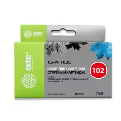 Купить картридж Cactus CS-PFI102C в Москве, смотреть цены  в интернет-магазине goldbyte.ru