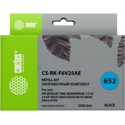 Купить чернила для заправки Cactus CS-RK-F6V25AE в Москве, смотреть цены  в интернет-магазине goldbyte.ru