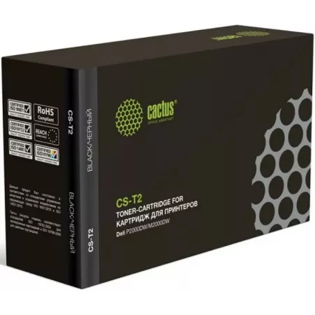 Купить картридж Cactus CS-T2 в Москве, смотреть цены  в интернет-магазине goldbyte.ru