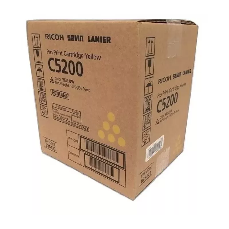 Купить тонер-картридж Ricoh Pro C5200 Print Cartridge Yellow в Москве, смотреть цены 828427 в интернет-магазине goldbyte.ru