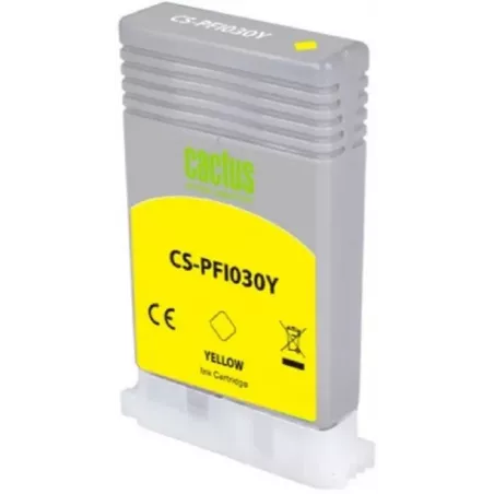 Купить картридж струйный Cactus PFI-030Y в Москве, смотреть цены CS-PFI030Y в интернет-магазине goldbyte.ru