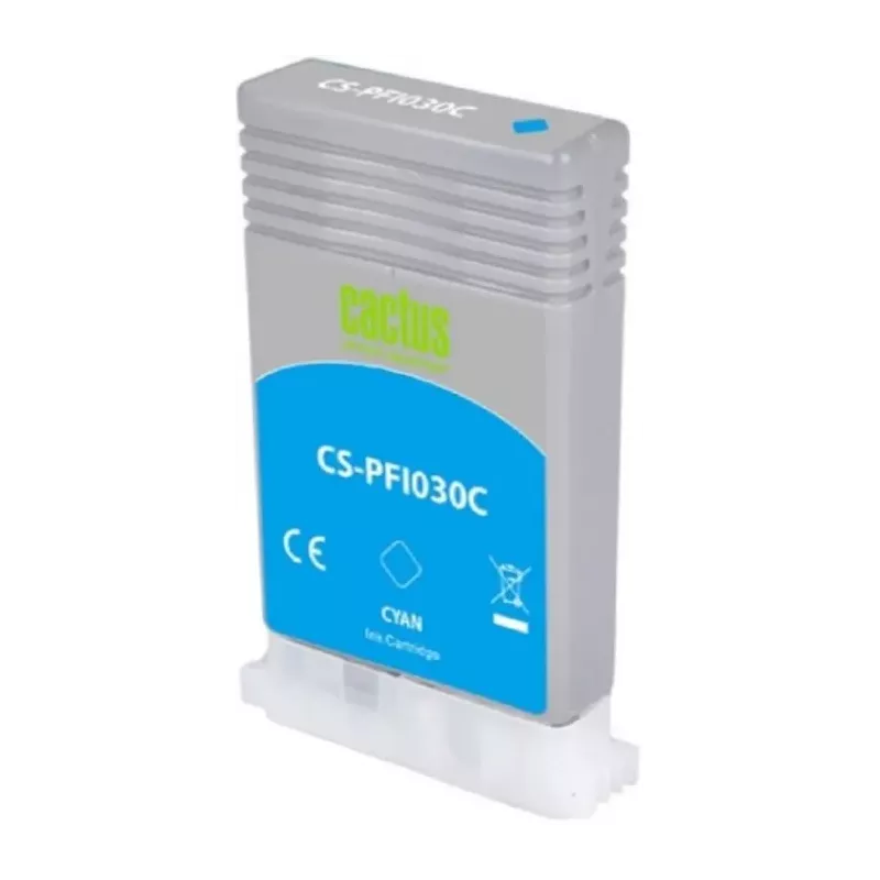 Купить картридж струйный Cactus PFI-030C в Москве, смотреть цены CS-PFI030C в интернет-магазине goldbyte.ru