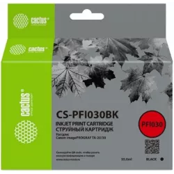 Купить картридж струйный Cactus PFI-030BK в Москве, смотреть цены CS-PFI030BK в интернет-магазине goldbyte.ru