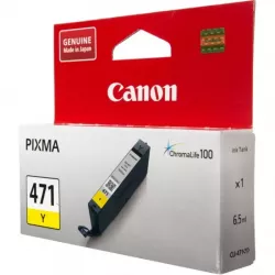 Купить картридж Canon CLI-471 Y в Москве, смотреть цены 0403C001 в интернет-магазине goldbyte.ru