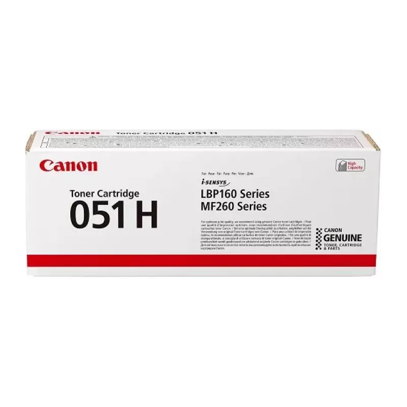 Купить тонер-картридж Canon 051 H в Москве, смотреть цены 2169C002 в интернет-магазине goldbyte.ru