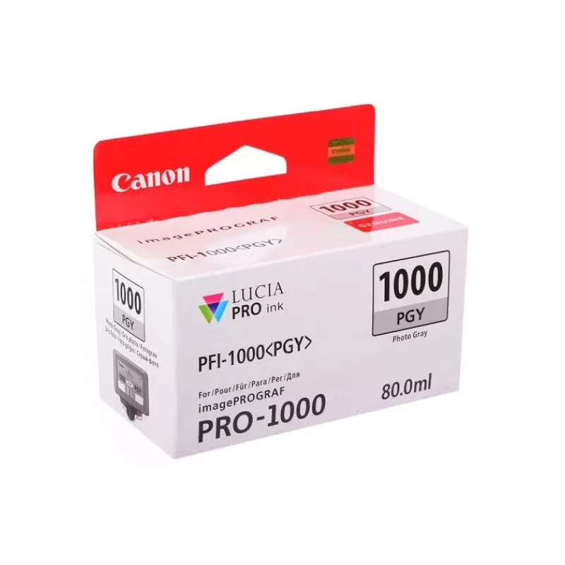 Купить картридж Canon PFI-1000PGY в Москве, смотреть цены 0553C001 в интернет-магазине goldbyte.ru