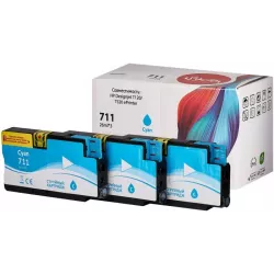Купить картридж струйный Sakura CZ134A (№711 Cyan 3-pack) в Москве, смотреть цены SICZ134A в интернет-магазине goldbyte.ru