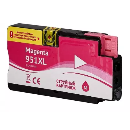 Купить картридж струйный Sakura CN047AE (№951XL Magenta) в Москве, смотреть цены SICN047AE в интернет-магазине goldbyte.ru
