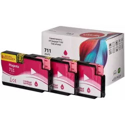 Купить картридж струйный Sakura CZ135A (№711 magenta 3-pack) в Москве, смотреть цены SICZ135A в интернет-магазине goldbyte.ru