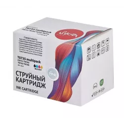 Купить картридж струйный Sakura C13T10554A10 (T0735) в Москве, смотреть цены SIC13T10554A10 в интернет-магазине goldbyte.ru