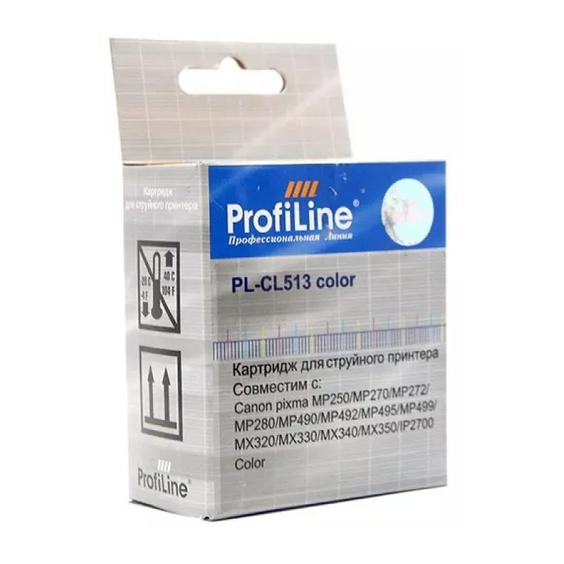 Купить картридж струйный ProfiLine PL-CL-513-Color в Москве, смотреть цены PL_CL-513_C/M/Y в интернет-магазине goldbyte.ru
