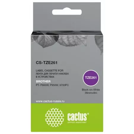 Купить картридж Cactus CS-TZE261 в Москве, смотреть цены  в интернет-магазине goldbyte.ru