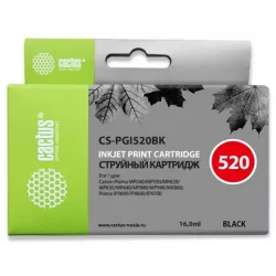 Купить картридж Cactus CS-PGI520BK в Москве, смотреть цены  в интернет-магазине goldbyte.ru