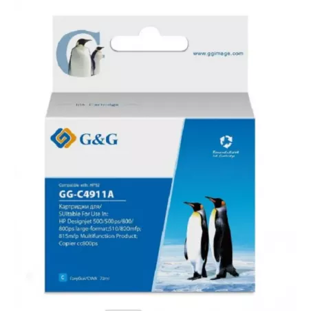 Купить картридж G&G GG-C4911A в Москве, смотреть цены  в интернет-магазине goldbyte.ru
