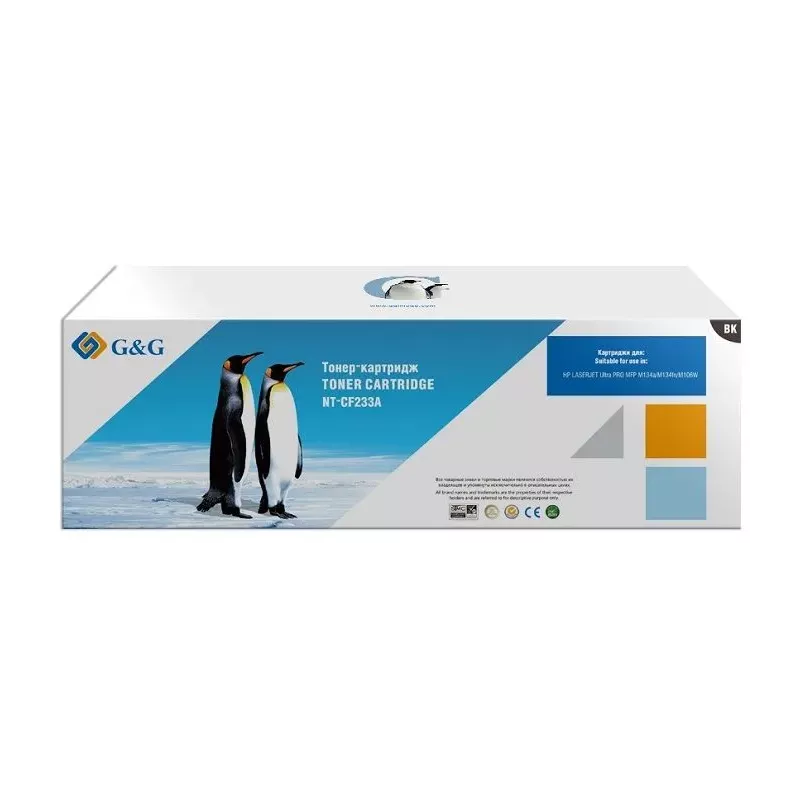 Купить картридж G&G GG-CF233A в Москве, смотреть цены  в интернет-магазине goldbyte.ru