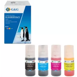 Купить чернила G&G GG-GI41BKCMY-45ML*4 в Москве, смотреть цены  в интернет-магазине goldbyte.ru