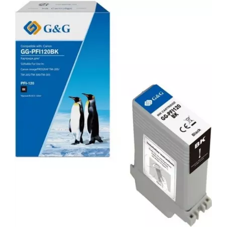 Купить картридж G&G GG-PFI120BK в Москве, смотреть цены  в интернет-магазине goldbyte.ru