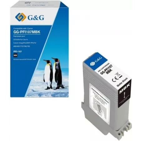 Купить картридж G&G GG-PFI107MBK в Москве, смотреть цены  в интернет-магазине goldbyte.ru