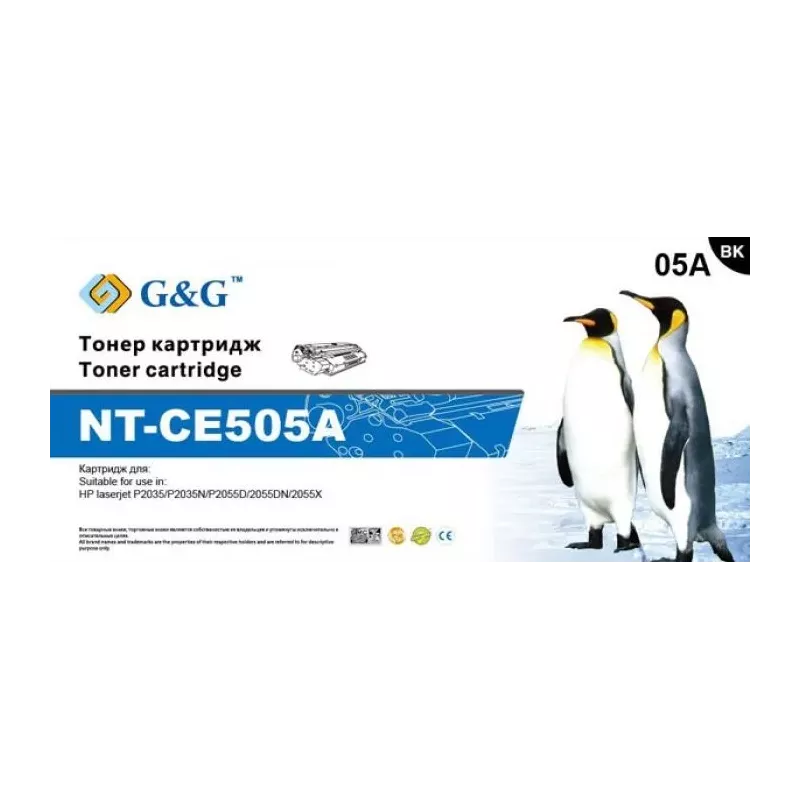 Купить тонер-картридж G&G NT-CE505A в Москве, смотреть цены  в интернет-магазине goldbyte.ru