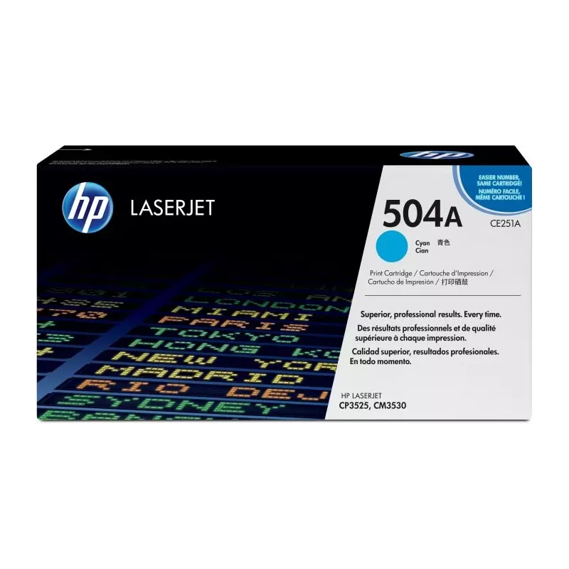 Купить картридж HP 504A в Москве, смотреть цены CE251A в интернет-магазине goldbyte.ru
