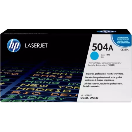 Купить картридж HP 504A в Москве, смотреть цены CE251A в интернет-магазине goldbyte.ru