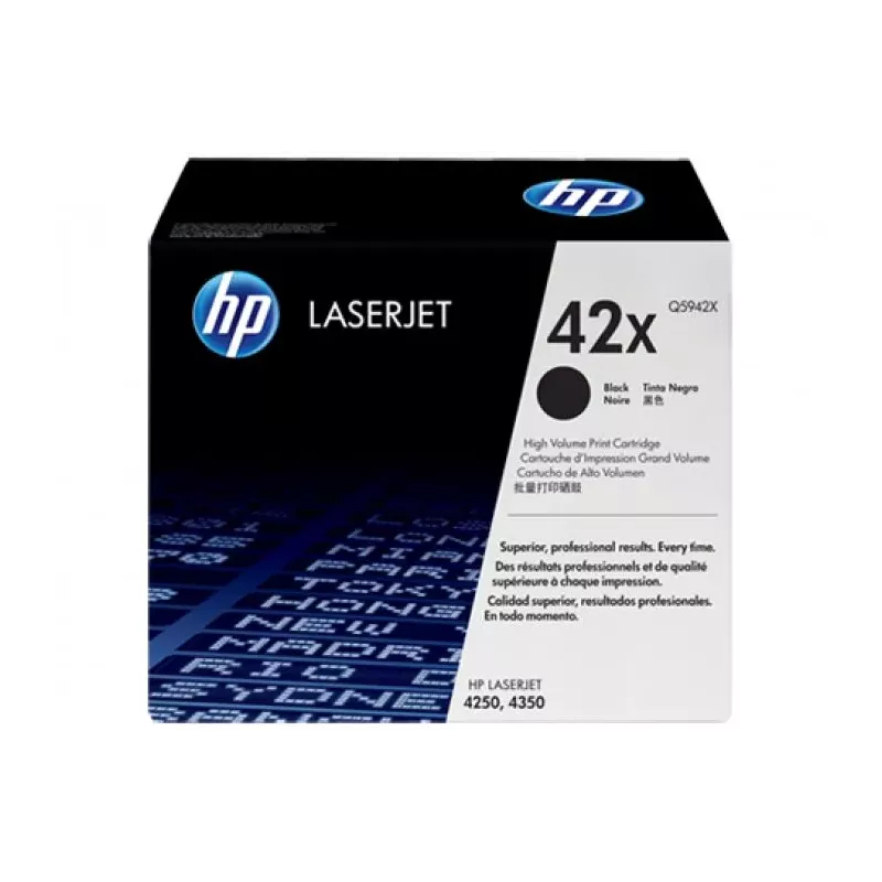 Купить картридж HP 42X в Москве, смотреть цены Q5942X в интернет-магазине goldbyte.ru