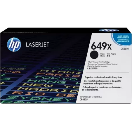 Купить картридж HP 649X в Москве, смотреть цены CE260X в интернет-магазине goldbyte.ru