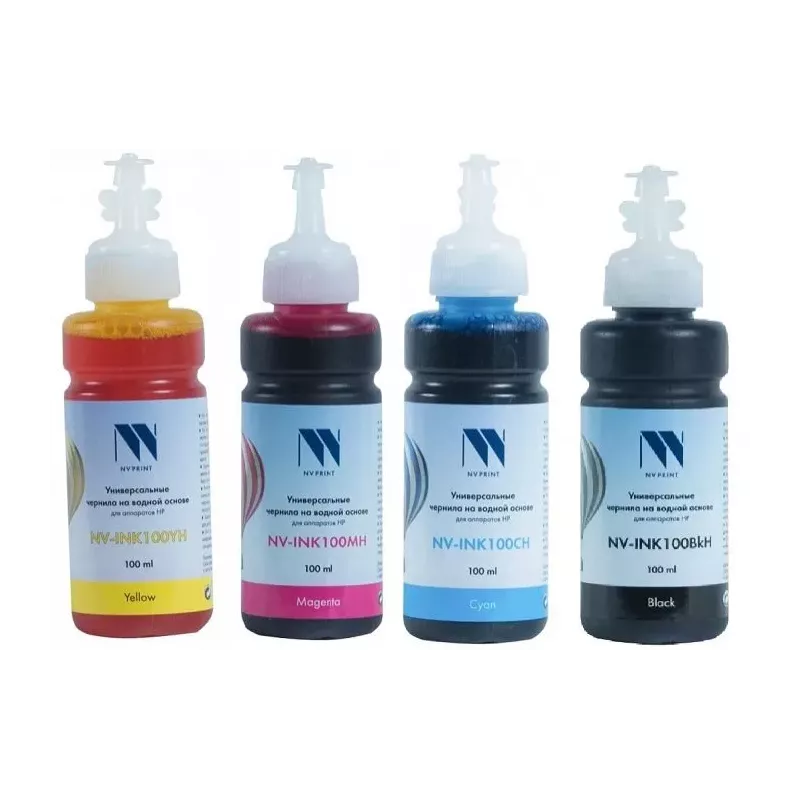 Купить чернила NVP NV-INK100H-4 в Москве, смотреть цены  в интернет-магазине goldbyte.ru