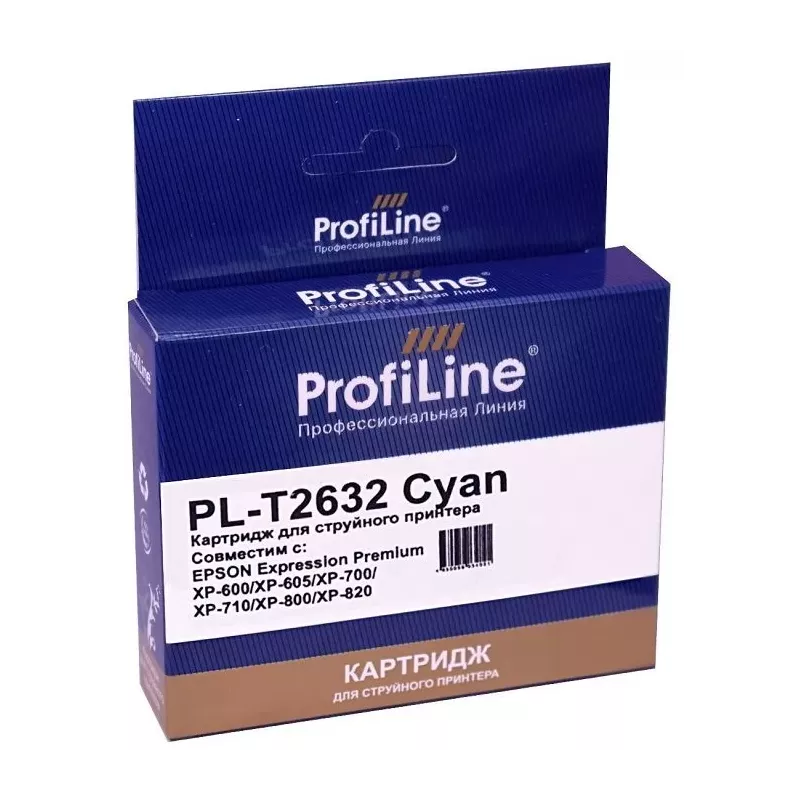 Купить картридж ProfiLine PL_T2632_C в Москве, смотреть цены  в интернет-магазине goldbyte.ru