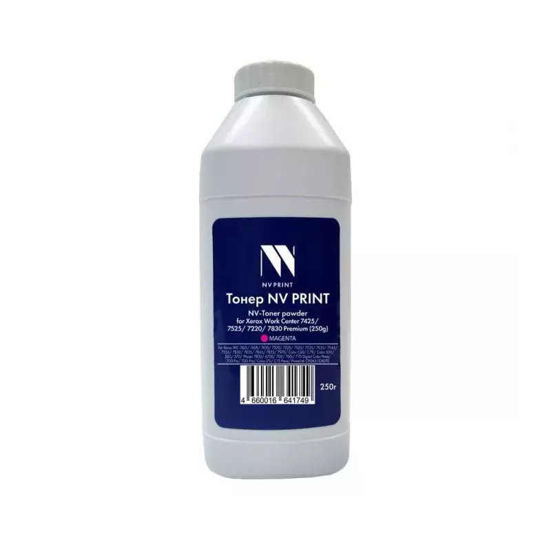 Купить тонер+девелопер NVP NV-XR7425-PR-250gM в Москве, смотреть цены  в интернет-магазине goldbyte.ru