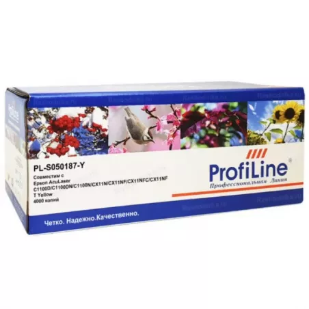 Купить картридж ProfiLine PL_S050187_Y в Москве, смотреть цены  в интернет-магазине goldbyte.ru