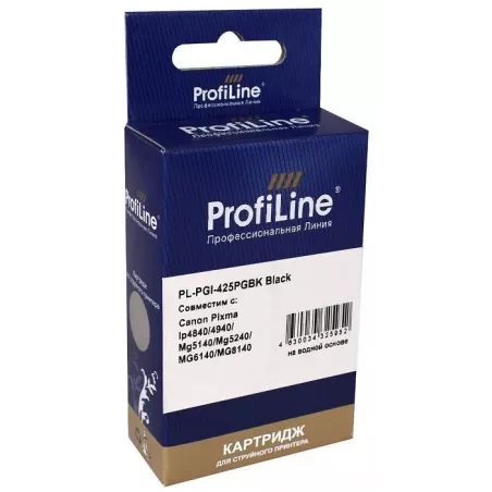 Купить картридж ProfiLine PL_PGI-425PGBK_BK в Москве, смотреть цены  в интернет-магазине goldbyte.ru