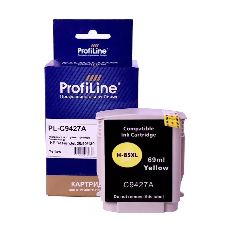 Купить картридж ProfiLine PL_C9427A_Y в Москве, смотреть цены  в интернет-магазине goldbyte.ru
