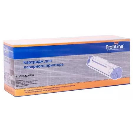 Купить картридж ProfiLine PL-CB542A/716 в Москве, смотреть цены PL_CB542A/716_Y в интернет-магазине goldbyte.ru