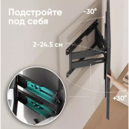Купить кронштейн  ONKRON SM2 в Москве, смотреть цены SM2  в интернет-магазине goldbyte.ru