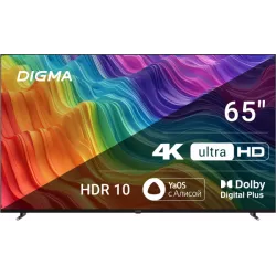 Купить телевизор LED Digma DM-LED65UBB33 в Москве, смотреть цены DM-LED65UBB33  в интернет-магазине goldbyte.ru