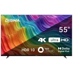 Купить телевизор LED Digma DM-LED55UBB33 в Москве, смотреть цены DM-LED55UBB33  в интернет-магазине goldbyte.ru