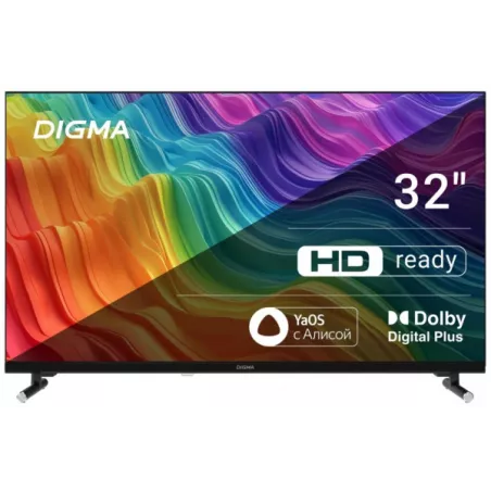 Купить телевизор LED Digma DM-LED32SBB32 в Москве, смотреть цены DM-LED32SBB32  в интернет-магазине goldbyte.ru