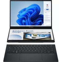 Купить ноутбук ASUS Zenbook Duo OLED UX8406MA-QL182W 14 ", Core Ultra 7, 32 Гб RAM, 1 Тб SSD, Arc graphics, Серый в Москве в инт