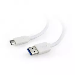 Купить кабель интерфейсный USB 3.0 Cablexpert CCP-USB3-AMCM-6-W в Москве, смотреть цены  в интернет-магазине goldbyte.ru