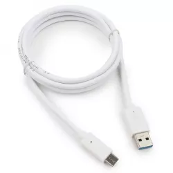 Купить кабель интерфейсный USB 3.0 Cablexpert CCP-USB3-AMCM-6-W в Москве, смотреть цены  в интернет-магазине goldbyte.ru
