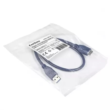 Купить кабель USB 3.0 Exegate EX-CC-USB3-AMmicroBM9P-0.5 в Москве, смотреть цены EX284935RUS в интернет-магазине goldbyte.ru