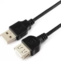 Купить кабель интерфейсный USB 2.0 удлинитель Cablexpert AM/AF в Москве, смотреть цены CC-USB2-AMAF-6B-N в интернет-магазине gol
