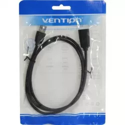 Купить кабель интерфейсный USB 3.0 удлинитель Vention VAS-A45-B200 в Москве, смотреть цены  в интернет-магазине goldbyte.ru