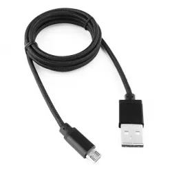Купить кабель интерфейсный USB 2.0 Cablexpert CC-mUSB2bk1m в Москве, смотреть цены  в интернет-магазине goldbyte.ru