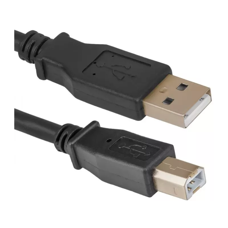 Купить кабель интерфейсный USB 2.0 Defender AM/BM в Москве, смотреть цены 87431 в интернет-магазине goldbyte.ru