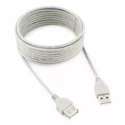 Купить кабель интерфейсный USB 2.0 удлинитель Cablexpert CC-USB2-AMAF-15-N в Москве, смотреть цены  в интернет-магазине goldbyte