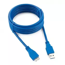 Купить кабель интерфейсный USB 3.0 Cablexpert AM/microBM 9P в Москве, смотреть цены CCP-mUSB3-AMBM-10 в интернет-магазине goldby